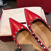Valentino Garavani Rockstud Red Height 8.5cm - 4