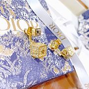 Christian Dior Square Earrings  - 5