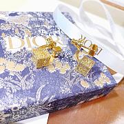 Christian Dior Square Earrings  - 6