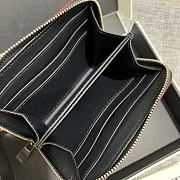 Loewe Leather Wallet Black Size 11x8.5cm - 5