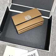  Loewe Leather Cardholder Beige Size 10x7cm - 5