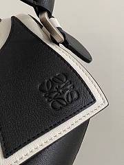Loewe Puzzle Roses Small Classic Satchel Bag Size 24x10x14cm - 5