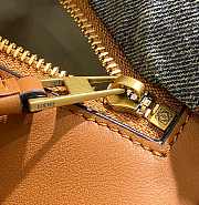Loewe Denim Puzzle Bag Size 29x12x19cm - 4