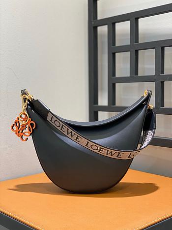 Loewe Hobo Luna Black Bag 29x27x8cm