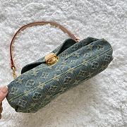 Louis Vuitton Denim Pleaty Mini Shoulder Bag Size 26×7×17cm - 2