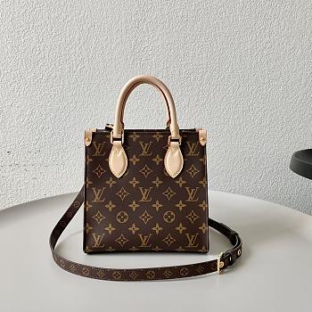 Louis Vuitton Petit Sac Plat Brown 20×21×10cm