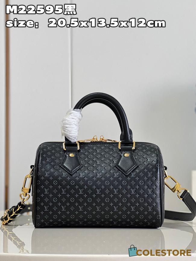 Louis Vuitton Speedy Bandoulière 20 Black Size 20.5x13.5x12cm - 1