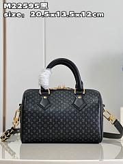 Louis Vuitton Speedy Bandoulière 20 Black Size 20.5x13.5x12cm - 1
