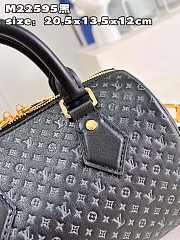 Louis Vuitton Speedy Bandoulière 20 Black Size 20.5x13.5x12cm - 3