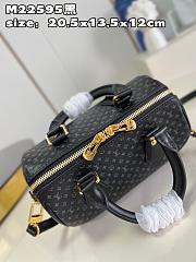 Louis Vuitton Speedy Bandoulière 20 Black Size 20.5x13.5x12cm - 2