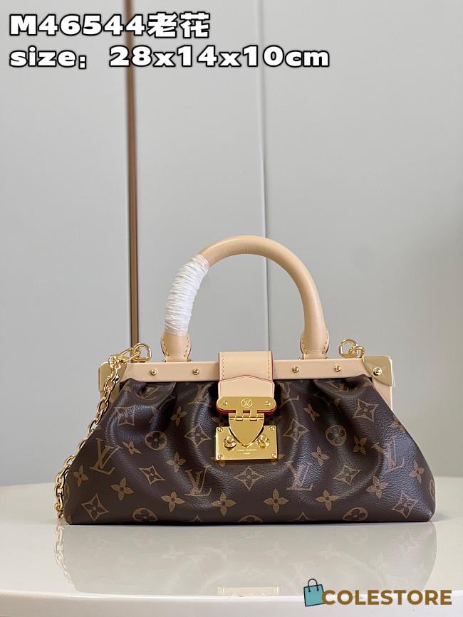 Louis Vuitton Monogram Clutch Brown Size 28x14x10cm - 1