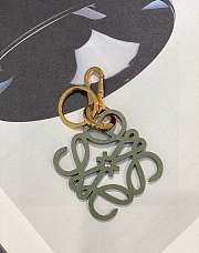 Loewe Women's Anagram Inflated Charm Green - 1