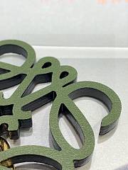 Loewe Women's Anagram Inflated Charm Green - 4