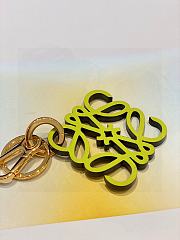 Loewe Women's Anagram Inflated Charm Yellow - 6