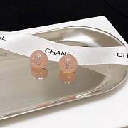  Chanel Pearl Earrings Pink - 3