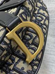 Christian Dior Saddle With Strap Size 17×5×15cm - 4