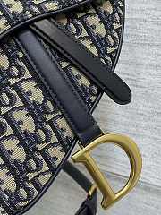Christian Dior Saddle With Strap Size 24×6×18cm - 5