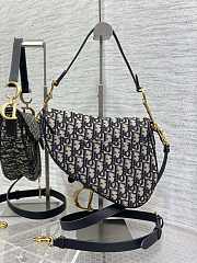 Christian Dior Saddle With Strap Size 24×6×18cm - 2
