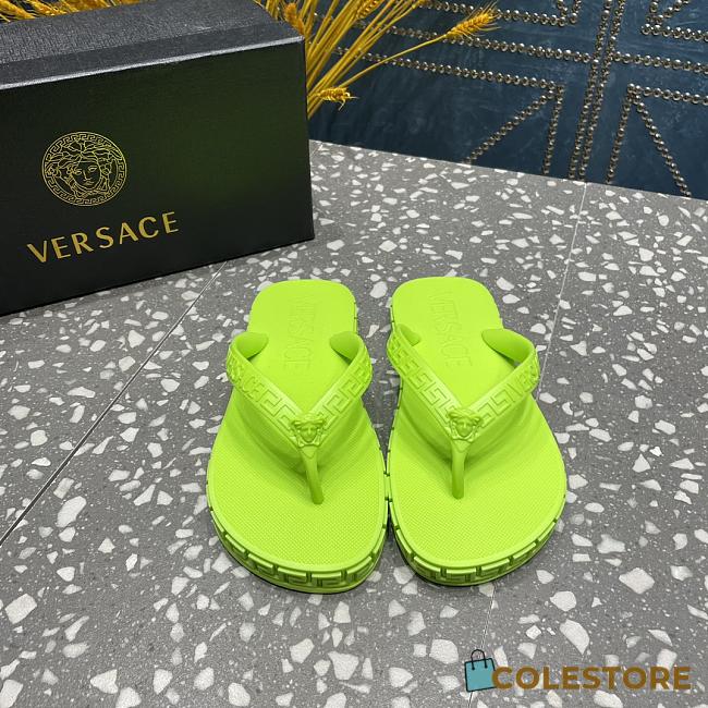 Versace Greca Flip Flops Size 35-42cm - 1
