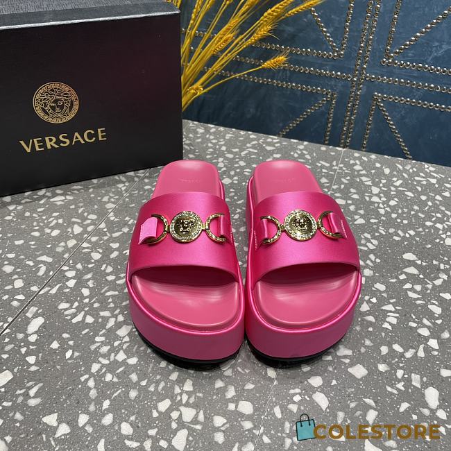 Versace Medusa 6.5cm Platform Sandals Size 35-43cm - 1