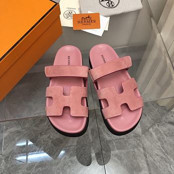 Sandals Hermès Chypre Pink Size 35-45cm
