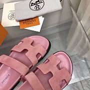 Sandals Hermès Chypre Pink Size 35-45cm - 3