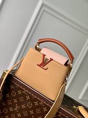 Louis Vuitton Capucines Monogram Flower M20748 Size 21x14x8cm - 1