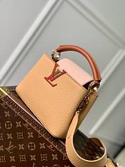 Louis Vuitton Capucines Monogram Flower M20748 Size 21x14x8cm - 6