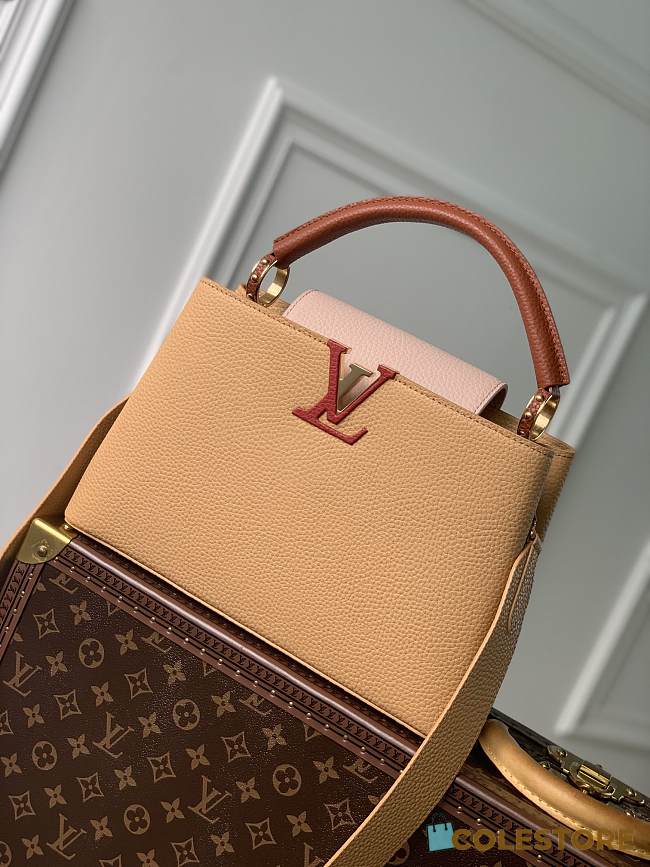 Louis Vuitton Capucines Monogram Flower M20748 Size 31.5x20x11cm - 1