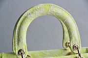 Dior Lady D-Lite Reverse Green Size 24x20x11cm - 5