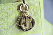 Dior Lady D-Lite Reverse Green Size 24x20x11cm - 3