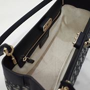 Dior Small Key Bag Blue Dior Oblique Size 30x16.5x 13cm - 5