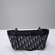 Dior Small Key Bag Blue Dior Oblique Size 22 x 12.5 x 12cm - 4