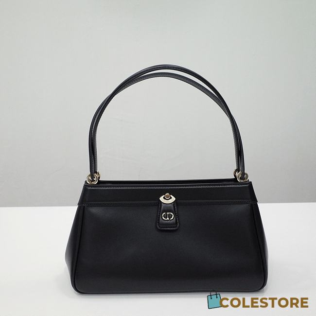 Dior Medium Key Bagblack Box Calfskin Size 30x16.5x13cm - 1