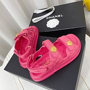 Chanel Sandals Pink Size 35-40cm - 5