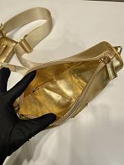 Prada Shiny Triangle Bag Size 26x14x12cm - 3