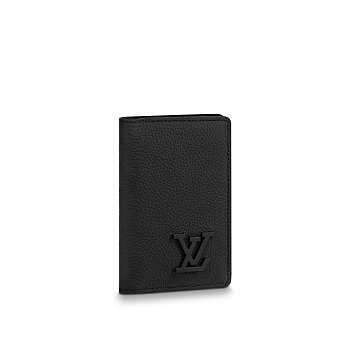 Louis Vuitton Aerogram Pocket Organizer Black 