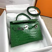 Hermes Minikelly Alligateor Size 19cm - 6