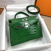 Hermes Minikelly Alligateor Size 19cm - 3