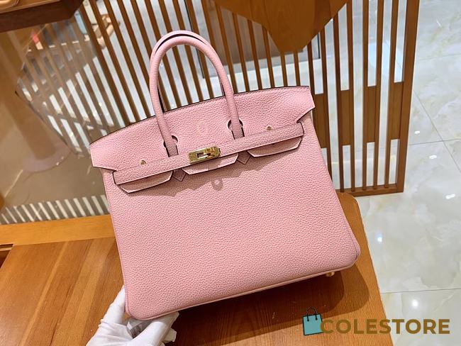 Hermes Birkin Togo Leather Pink 30cm - 1