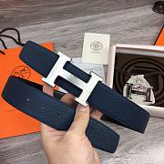 Hermes Belt Blue Togo 38 - 4