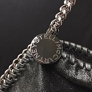 Stella McCartney Falabella Tote Bag Women Black Silver Hardware Size 36×32×10cm - 2
