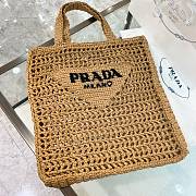 Prada Raffia Bag Size 38x36x3cm - 1