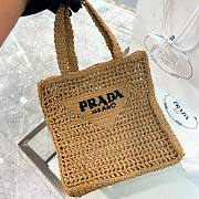 Prada Raffia Bag Size 38x36x3cm - 2