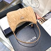 Prada Nylon Saffiano Leather Mini Bag Size 22x17x6cm - 5