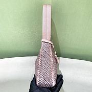 Prada Hobo Pink Satin Re Edition 2000 Size 22x17x6cm - 2
