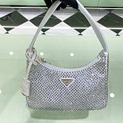 Prada Hobo Satin Re Edition 2000 Size 22x17x6cm - 1
