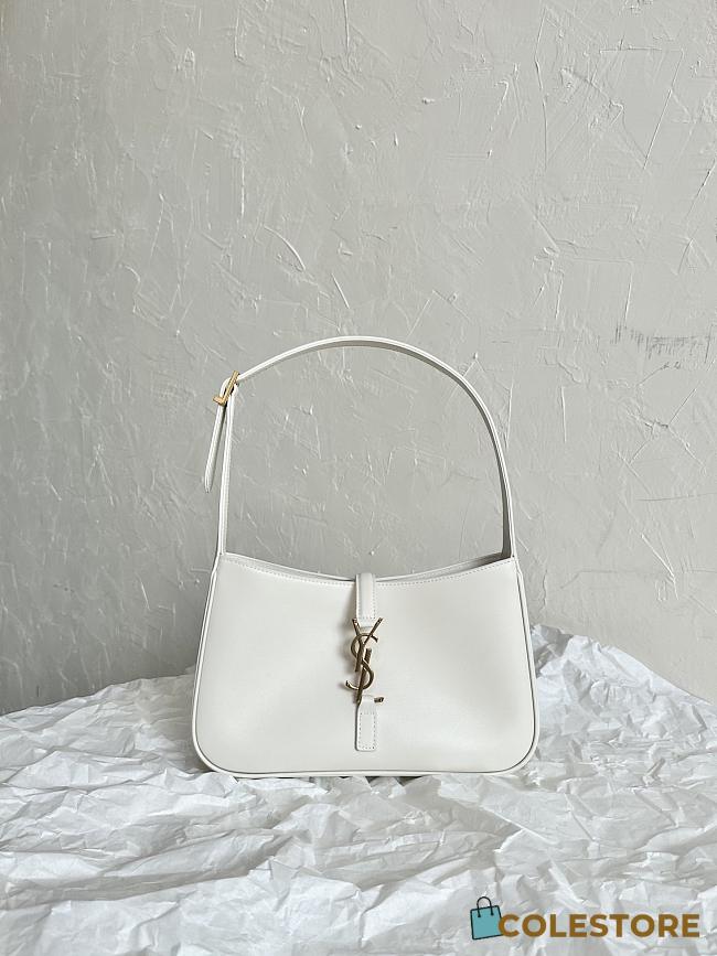YSL White Hobo Bag 23cm - 1