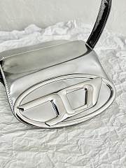 Diesel Silver Handbags Size 20.5×13.5×6.5cm - 6