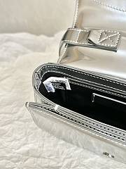 Diesel Silver Handbags Size 20.5×13.5×6.5cm - 5